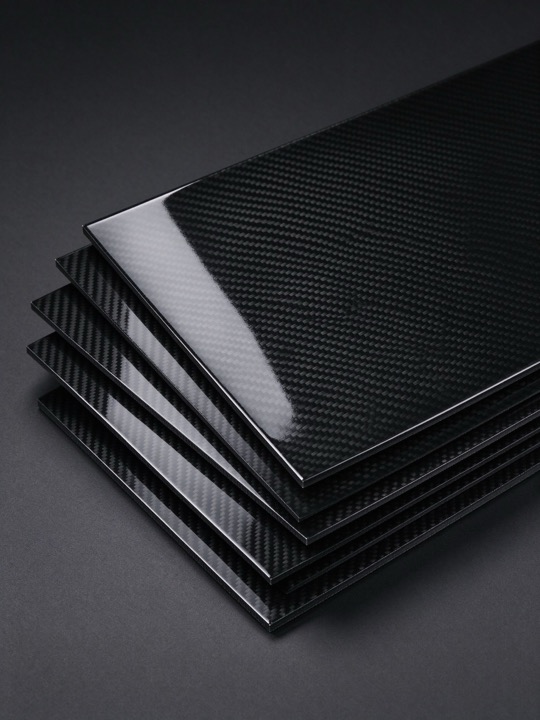 Carbon fiber sheets and plates